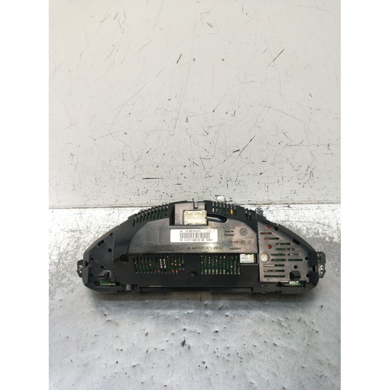 Recambio de cuadro instrumentos para mercedes-benz clase e (w211) e 220 cdi (211.008) referencia OEM IAM A2115406248 11008035101