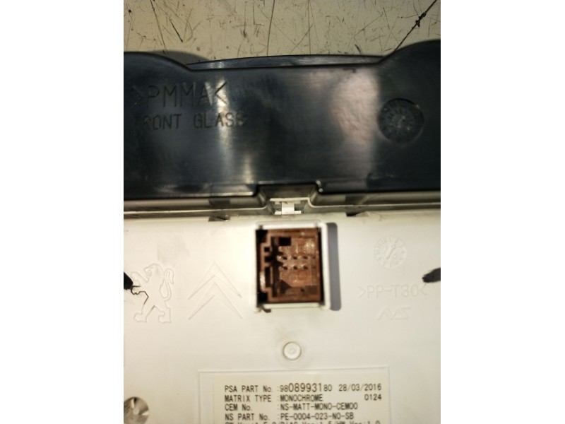 Recambio de cuadro instrumentos para peugeot 5008 (0u_, 0e_) 1.6 bluehdi 120 referencia OEM IAM 9810477380 69789480U 2012