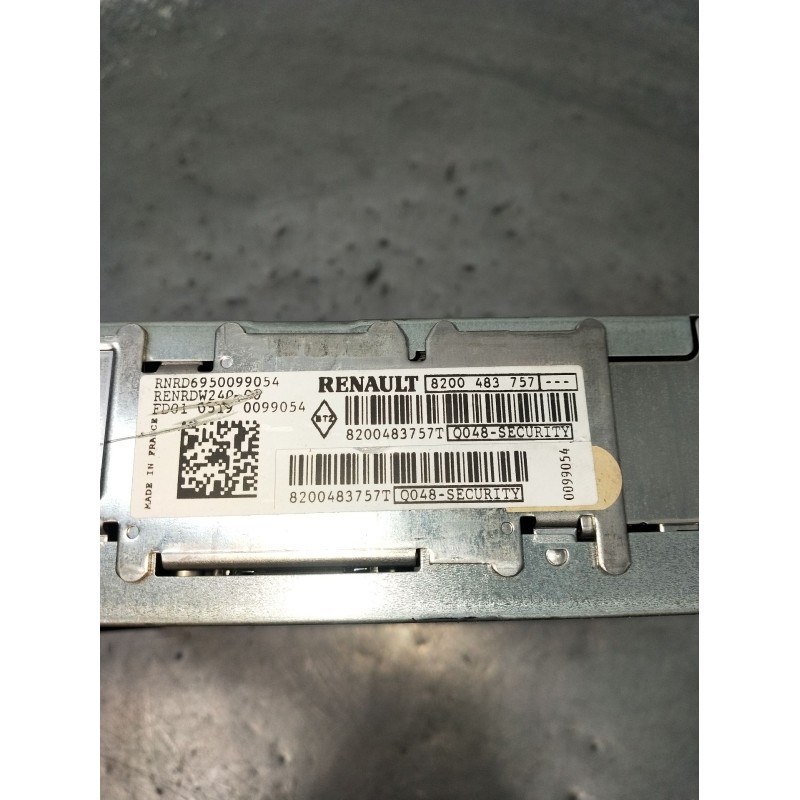 Recambio de sistema audio / radio cd para renault megane ii (bm0/1_, cm0/1_) 1.5 dci (bm02, bm13, bm2a, cm02, cm13) referencia O