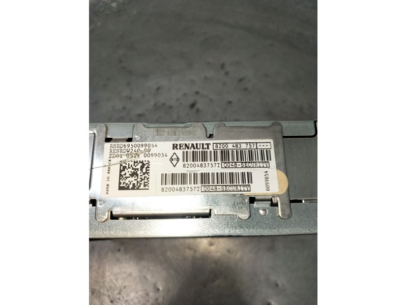 Recambio de sistema audio / radio cd para renault megane ii (bm0/1_, cm0/1_) 1.5 dci (bm02, bm13, bm2a, cm02, cm13) referencia O