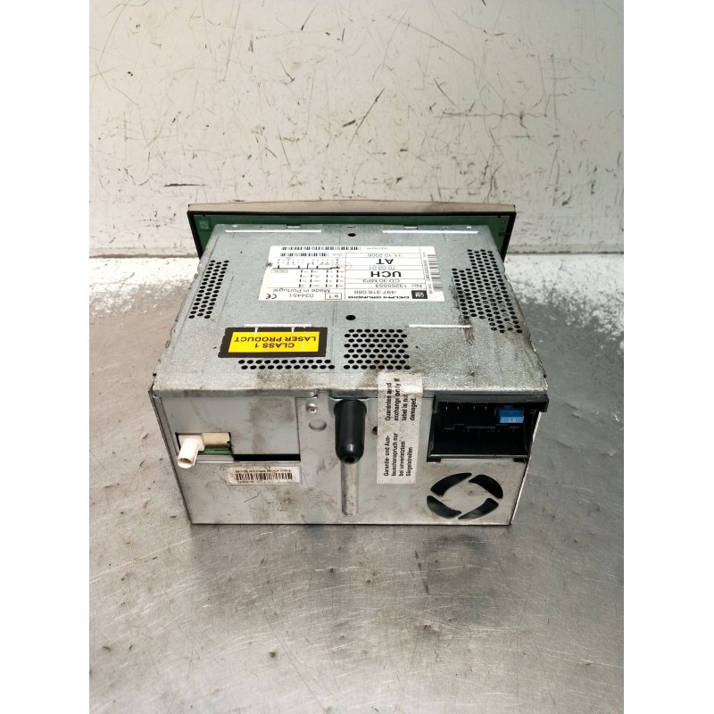 Recambio de sistema audio / radio cd para opel zafira / zafira family b (a05) 1.9 cdti (m75) referencia OEM IAM 497316088 132555
