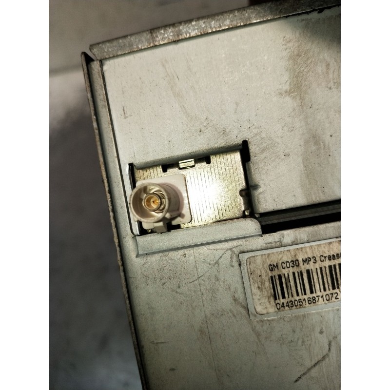 Recambio de sistema audio / radio cd para opel zafira / zafira family b (a05) 1.9 cdti (m75) referencia OEM IAM 497316088 132555