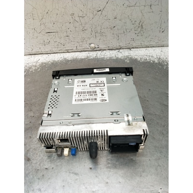 Recambio de sistema audio / radio cd para peugeot 5008 (0u_, 0e_) 1.6 bluehdi 120 referencia OEM IAM 98083777XT  2012