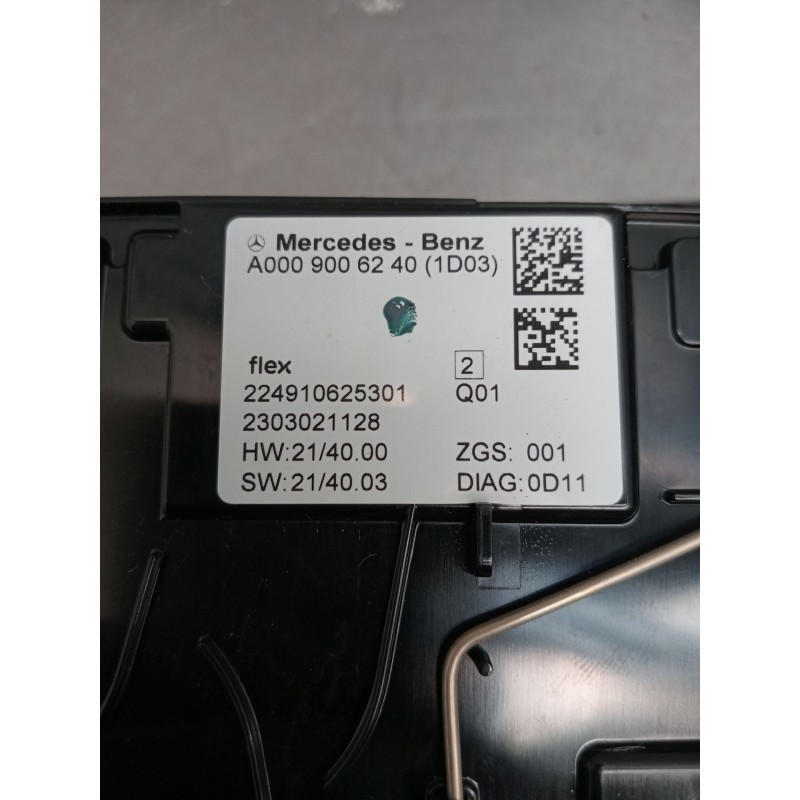 Recambio de luz interior para mercedes-benz clase c (w206) c 200 d (206.003) referencia OEM IAM A0009006240 224910625301 2303021