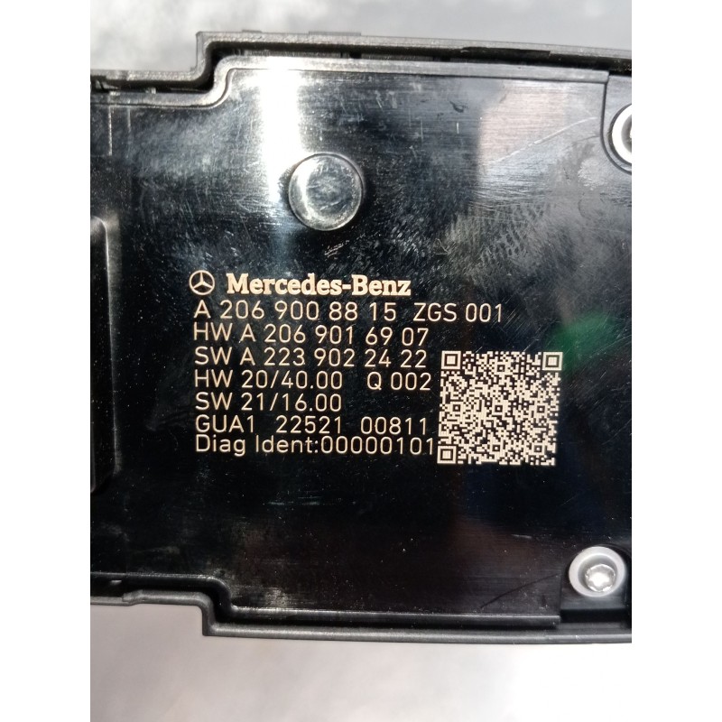 Recambio de mando elevalunas delantero izquierdo para mercedes-benz clase c (w206) c 200 d (206.003) referencia OEM IAM A2069008