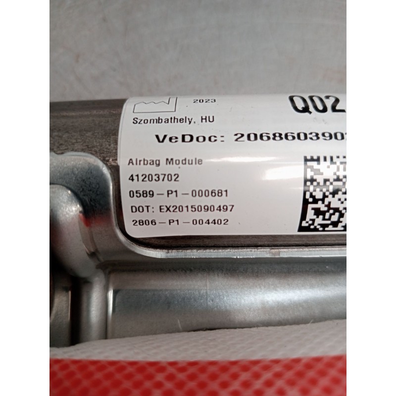 Recambio de airbag cortina delantero derecho para mercedes-benz clase c (w206) c 200 d (206.003) referencia OEM IAM A2068603902 