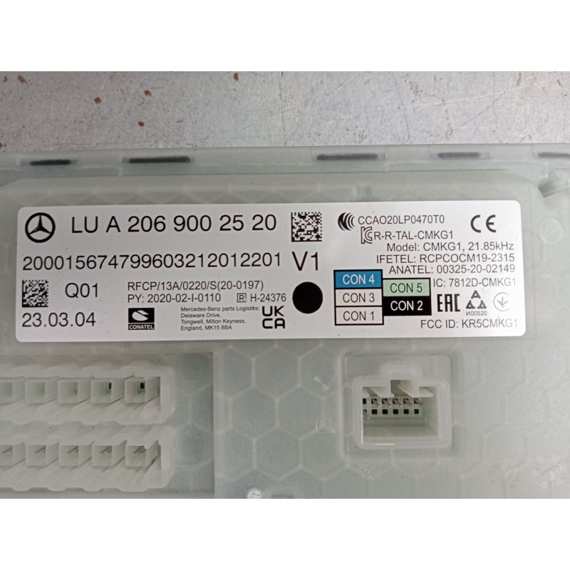 Recambio de modulo electronico para mercedes-benz clase c (w206) c 200 d (206.003) referencia OEM IAM A2069002520 A2C18414401 20