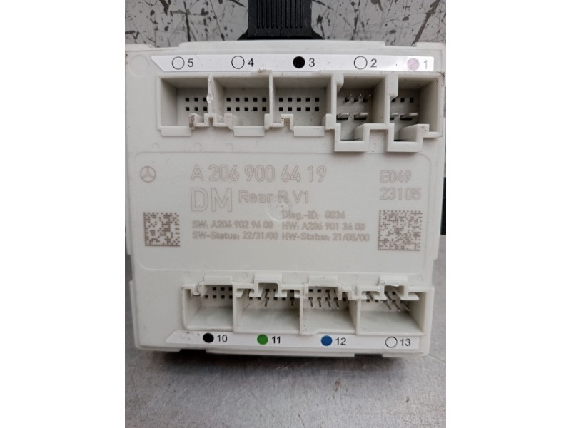 Recambio de modulo electronico para mercedes-benz clase c (w206) c 200 d (206.003) referencia OEM IAM A2069006419 A2069029608 A2