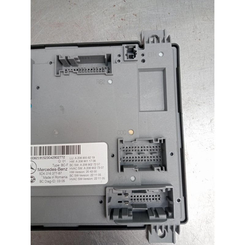 Recambio de modulo electronico para mercedes-benz clase c (w206) c 200 d (206.003) referencia OEM IAM A2069008219 5DK01637787 A2