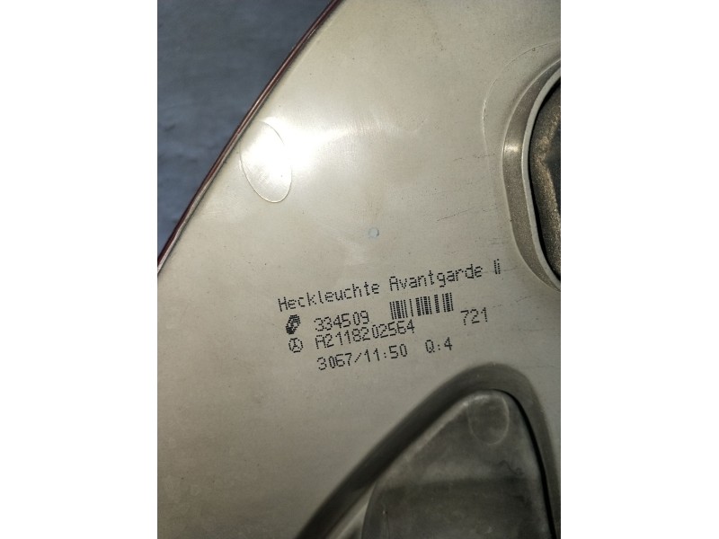 Recambio de piloto trasero izquierdo para mercedes-benz clase e (w211) e 220 cdi (211.008) referencia OEM IAM A2118202564 334509