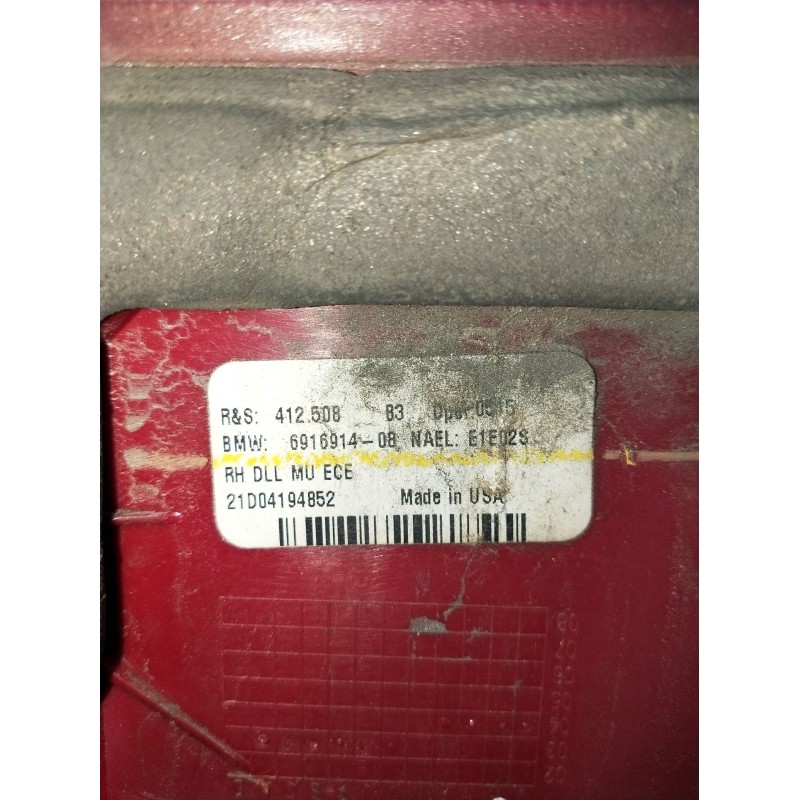 Recambio de piloto trasero derecho interior para bmw x5 (e53) 3.0 d referencia OEM IAM 691691408 21D04194852 2003