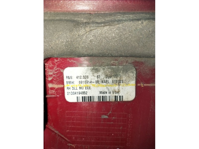 Recambio de piloto trasero derecho interior para bmw x5 (e53) 3.0 d referencia OEM IAM 691691408 21D04194852 2003