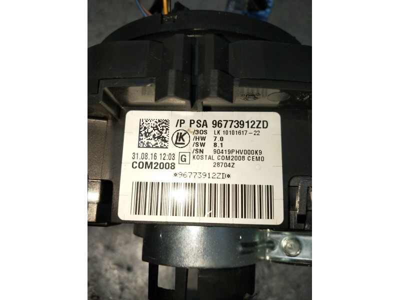 Recambio de mando luces para peugeot 5008 (0u_, 0e_) 1.6 bluehdi 120 referencia OEM IAM 96773912ZD  2012