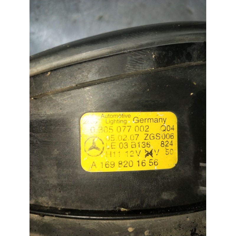 Recambio de faro antiniebla derecho para mercedes-benz clase e (w211) e 220 cdi (211.008) referencia OEM IAM 0305077002 A1698201