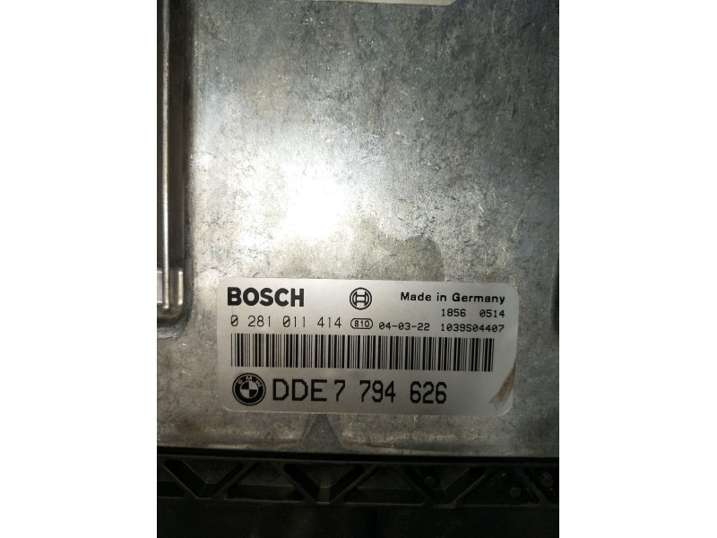 Recambio de centralita motor uce para bmw x5 (e53) 3.0 d referencia OEM IAM 0281011414 DDE7794626 1039S04407 2003