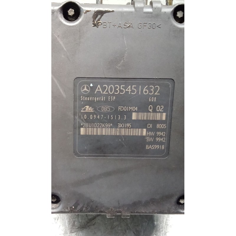 Recambio de abs para mercedes-benz clase c (w203) c 270 cdi (203.016) referencia OEM IAM A2035451632 0094715133 10020402904 A004