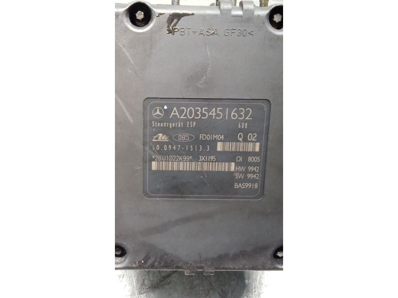 Recambio de abs para mercedes-benz clase c (w203) c 270 cdi (203.016) referencia OEM IAM A2035451632 0094715133 10020402904 A004