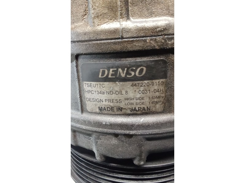 Recambio de compresor aire acondicionado para mercedes-benz clase c (w203) c 270 cdi (203.016) referencia OEM IAM 4472209150  00
