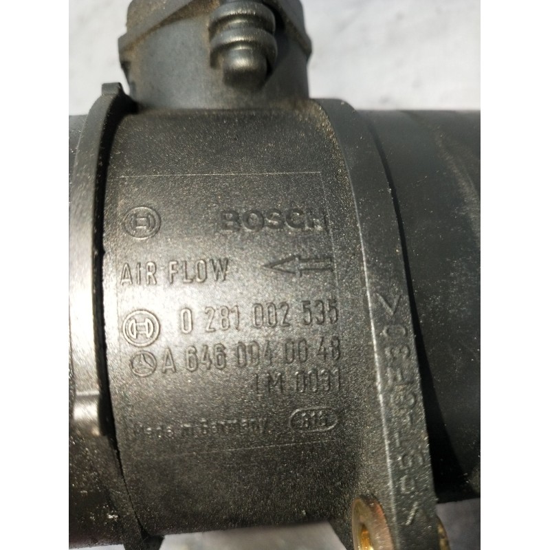Recambio de caudalimetro para mercedes-benz clase s (w220, v220) s 320 cdi (220.025, 220.125) referencia OEM IAM 0281002535 A646