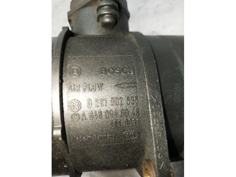 Recambio de caudalimetro para mercedes-benz clase s (w220, v220) s 320 cdi (220.025, 220.125) referencia OEM IAM 0281002535 A646