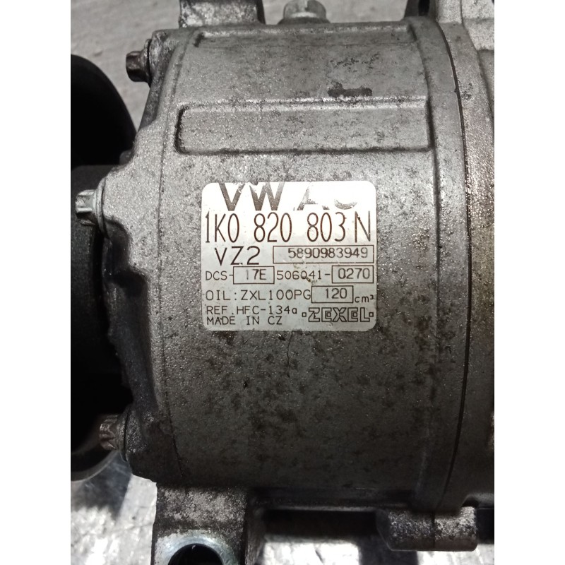 Recambio de compresor aire acondicionado para skoda octavia ii (1z3) 1.9 tdi referencia OEM IAM 5890983949 1K0820803N 