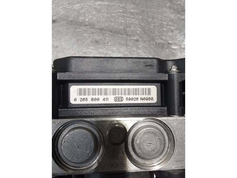 Recambio de abs para renault clio iii (br0/1, cr0/1) 1.2 16v (br02, br0j, br11, cr02, cr0j, cr11) referencia OEM IAM 0265800411 