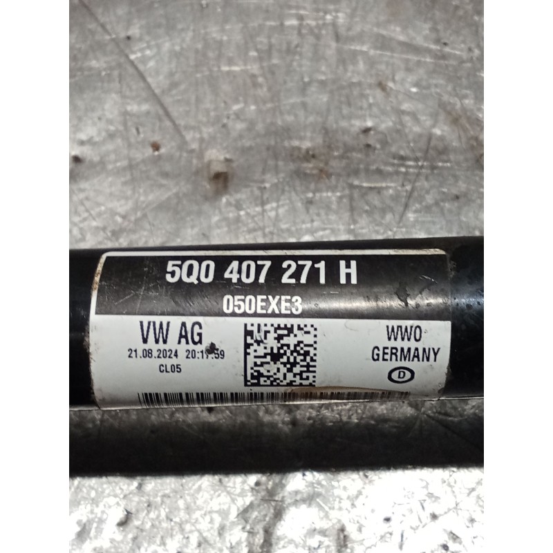 Recambio de transmision delantera izquierda para volkswagen t-roc (a11, d11) 2.0 tdi scr referencia OEM IAM 5Q0407271H  