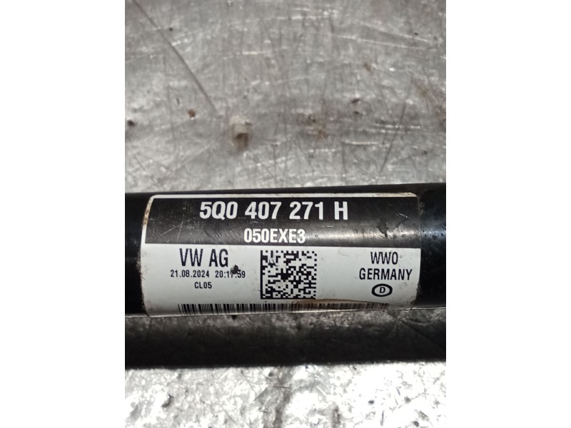 Recambio de transmision delantera izquierda para volkswagen t-roc (a11, d11) 2.0 tdi scr referencia OEM IAM 5Q0407271H  