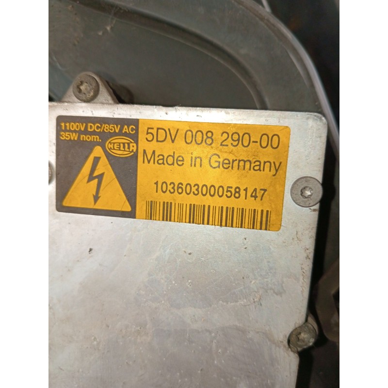 Recambio de faro izquierdo para opel astra h gtc (a04) 1.9 cdti (l08) referencia OEM IAM 5DV00829000 5DF00870421 13210773 XENON