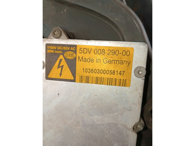 Recambio de faro izquierdo para opel astra h gtc (a04) 1.9 cdti (l08) referencia OEM IAM 5DV00829000 5DF00870421 13210773 XENON