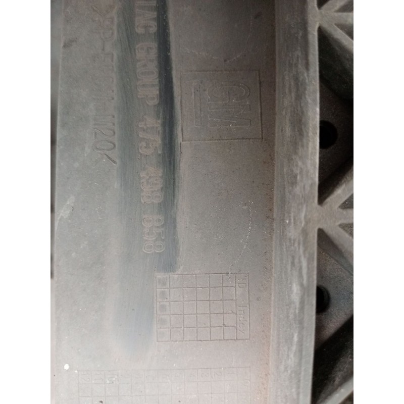 Recambio de refuerzo paragolpes delantero para opel crossland x / crossland (p17, p2qo) 1.2 (75) referencia OEM IAM   
