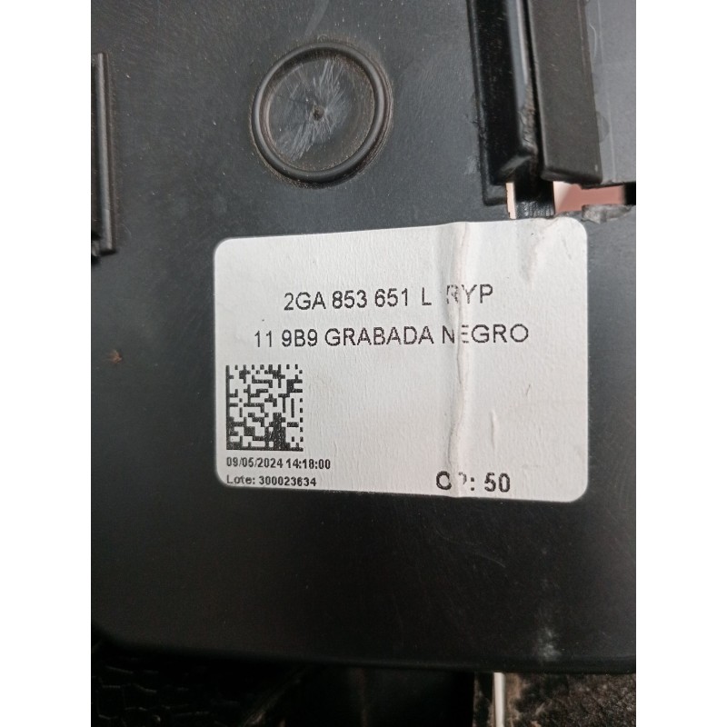 Recambio de rejilla delantera para volkswagen t-roc (a11, d11) 2.0 tdi scr referencia OEM IAM 2GA853651L 300023634 2024