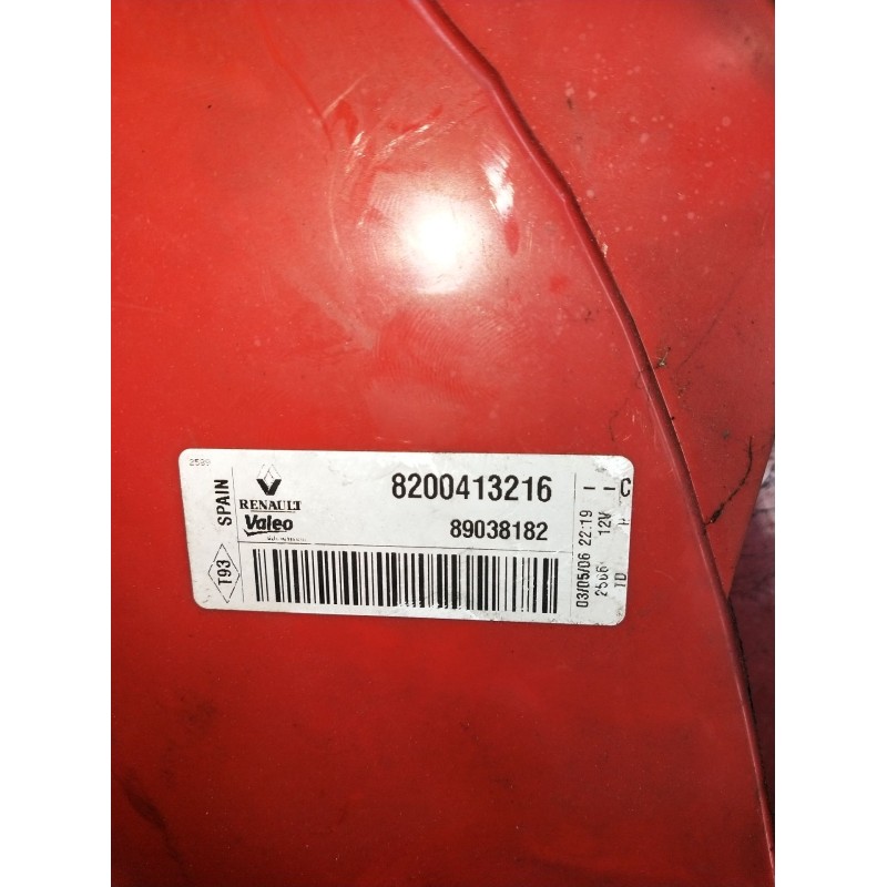 Recambio de piloto trasero derecho para renault megane ii (bm0/1_, cm0/1_) 1.5 dci (bm1e, cm1e) referencia OEM IAM 8200413216 89