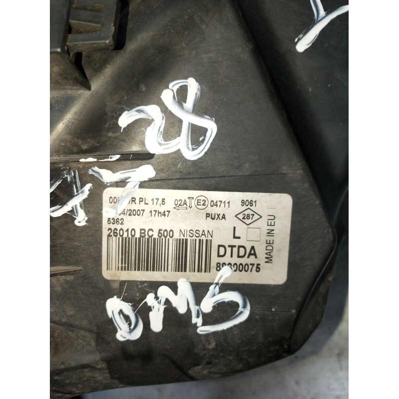 Recambio de faro derecho para nissan micra iii (k12) 1.2 16v referencia OEM IAM 26010BC500 89900075 VER FOTOS