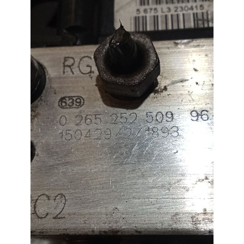 Recambio de abs para peugeot partner furgoneta/monovolumen 1.6 hdi / bluehdi 75 referencia OEM IAM   12