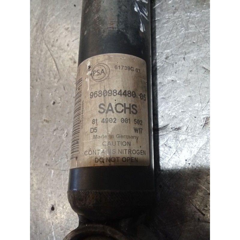 Recambio de amortiguador delantero izquierdo para peugeot partner furgoneta/monovolumen 1.6 hdi / bluehdi 75 referencia OEM IAM 