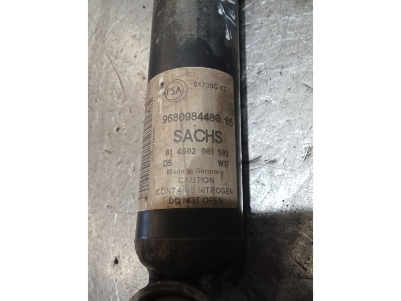 Recambio de amortiguador delantero izquierdo para peugeot partner furgoneta/monovolumen 1.6 hdi / bluehdi 75 referencia OEM IAM 