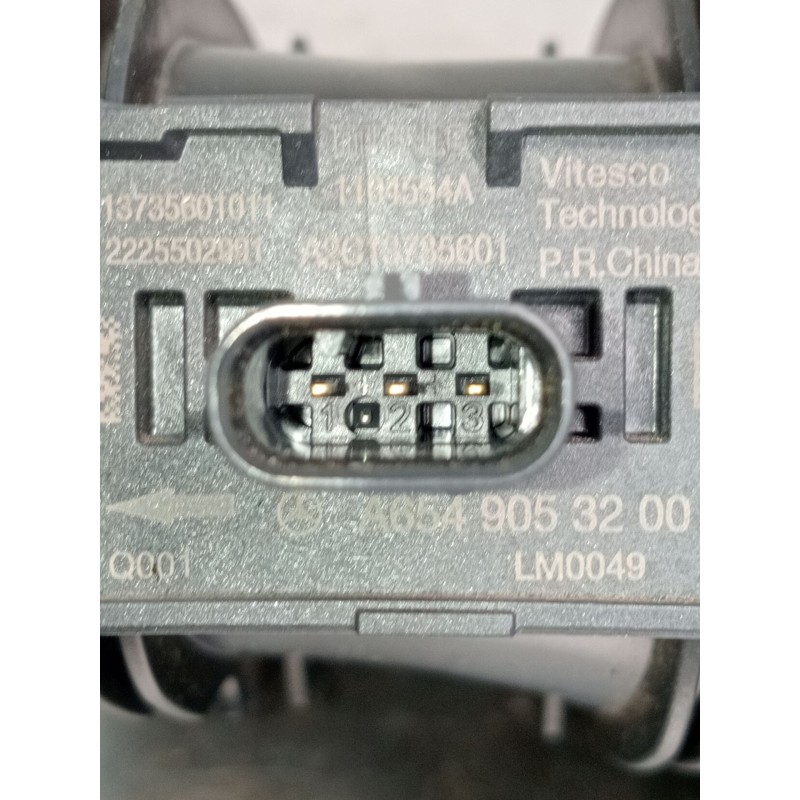 Recambio de caudalimetro para mercedes-benz clase c (w206) c 200 d (206.003) referencia OEM IAM A6549053200 A2C13735601 13735601