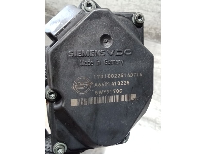 Recambio de caja mariposa para ssangyong rodius i 2.7 xdi referencia OEM IAM A6651410225 5WY9170C 05
