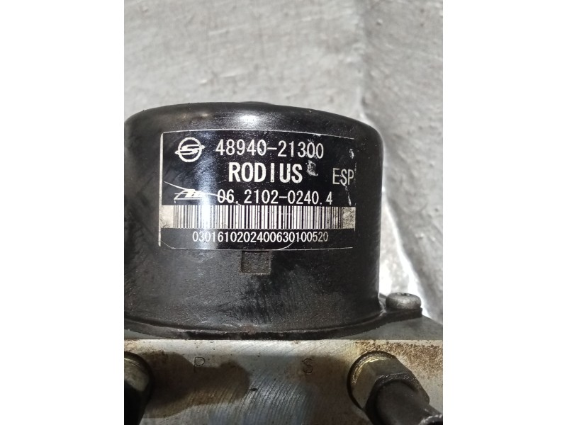 Recambio de abs para ssangyong rodius i 2.7 xdi referencia OEM IAM 4894021300 06210202404 06210908523