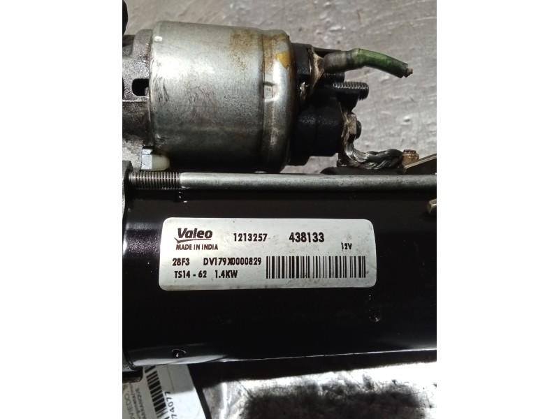 Recambio de motor arranque para peugeot partner furgoneta/monovolumen 1.6 hdi / bluehdi 75 referencia OEM IAM 438133 1213257 12
