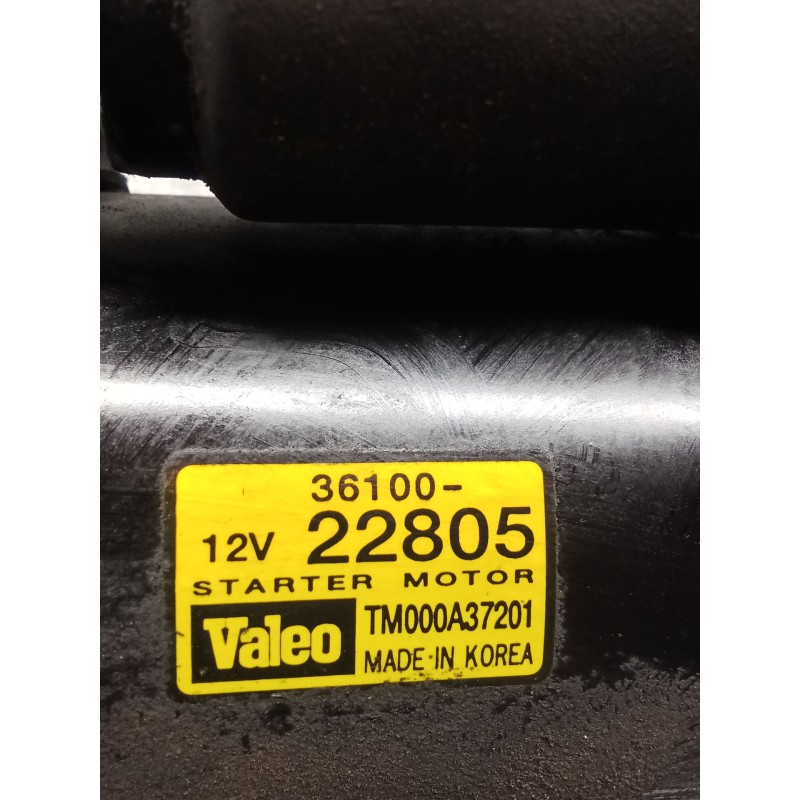 Recambio de motor arranque para hyundai accent iii (mc) 1.4 gl referencia OEM IAM 3610022805 TM000A37201 