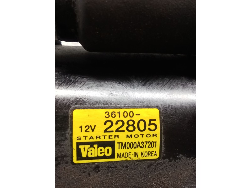 Recambio de motor arranque para hyundai accent iii (mc) 1.4 gl referencia OEM IAM 3610022805 TM000A37201 