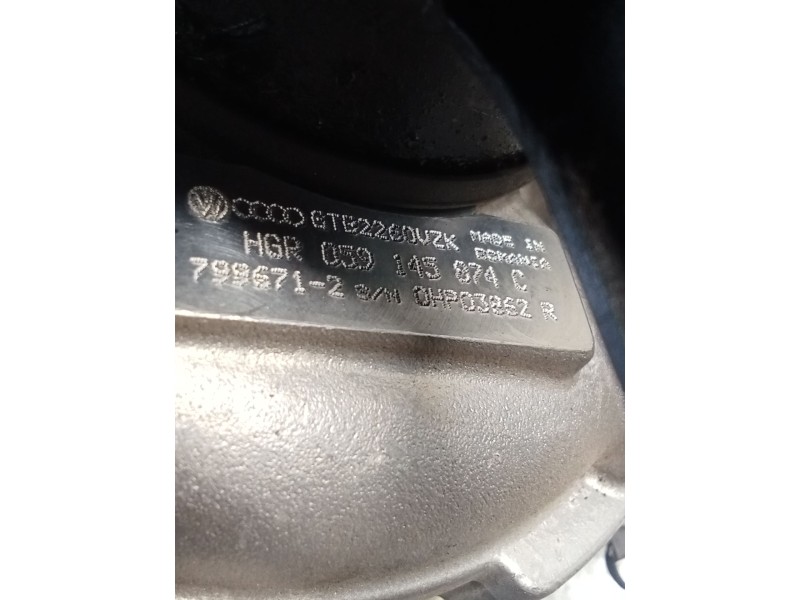 Recambio de turbocompresor para audi a7 sportback (4ga, 4gf) 3.0 tdi quattro referencia OEM IAM   10