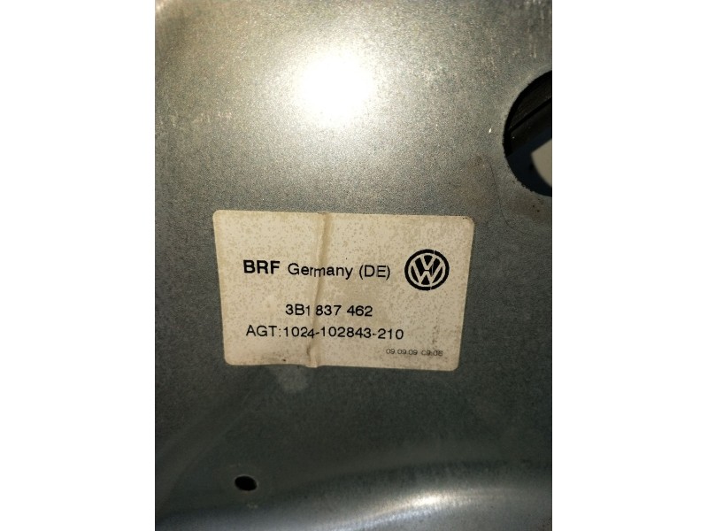 Recambio de elevalunas delantero derecho para volkswagen passat b3/b4 (3a2, 35i) 1.9 tdi referencia OEM IAM 3B1837462 4P 1997