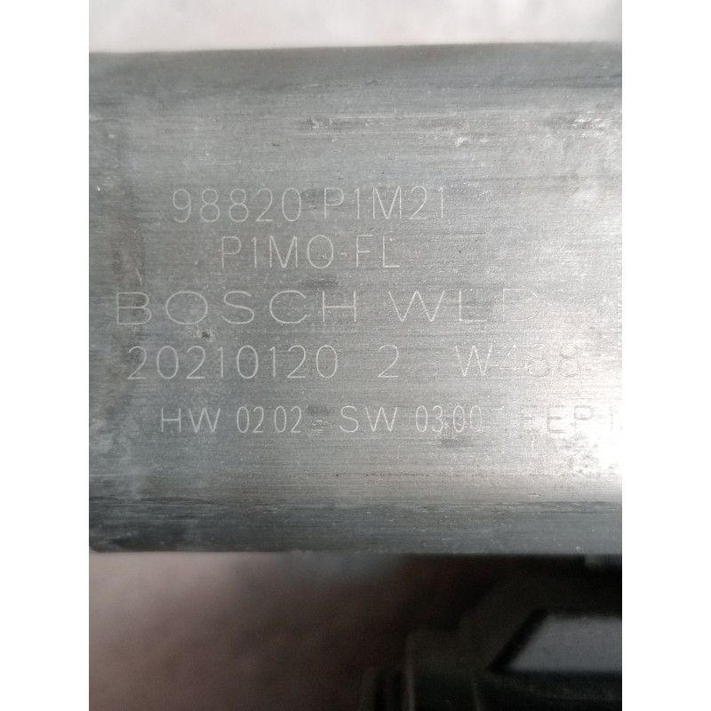 Recambio de elevalunas delantero izquierdo para opel crossland x / crossland (p17, p2qo) 1.2 (75) referencia OEM IAM 98820P1M21 