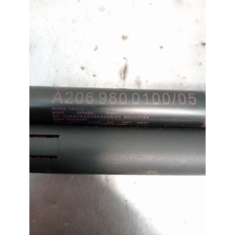 Recambio de amortiguadores capo para mercedes-benz clase c (w206) c 200 d (206.003) referencia OEM IAM A2069800100 300N 2021
