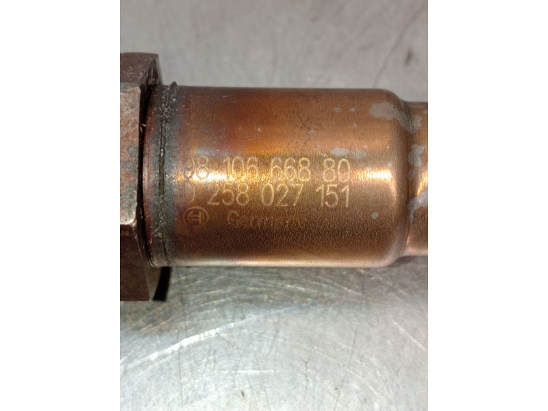 Recambio de sonda lambda para opel crossland x / crossland (p17, p2qo) 1.2 (75) referencia OEM IAM 9810666880 0258027151 2021
