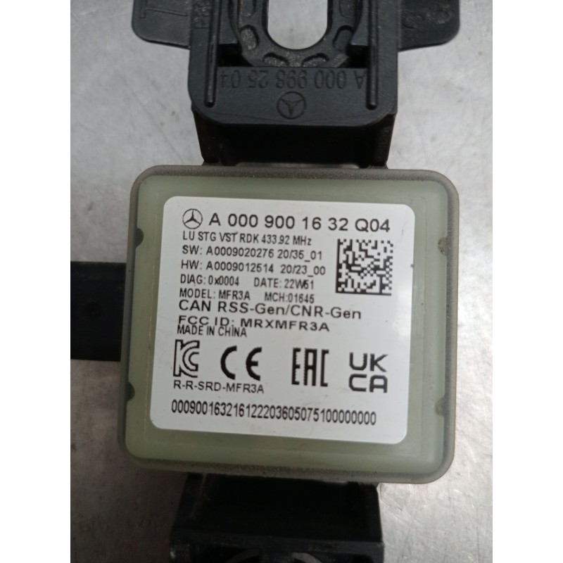 Recambio de modulo electronico para mercedes-benz clase c (w206) c 200 d (206.003) referencia OEM IAM A0009001632 A000902276 A00