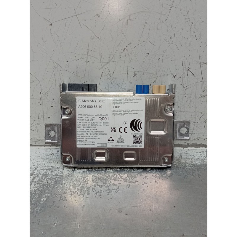 Recambio de modulo electronico para mercedes-benz clase c (w206) c 200 d (206.003) referencia OEM IAM A2069008519 A2C7854360101 